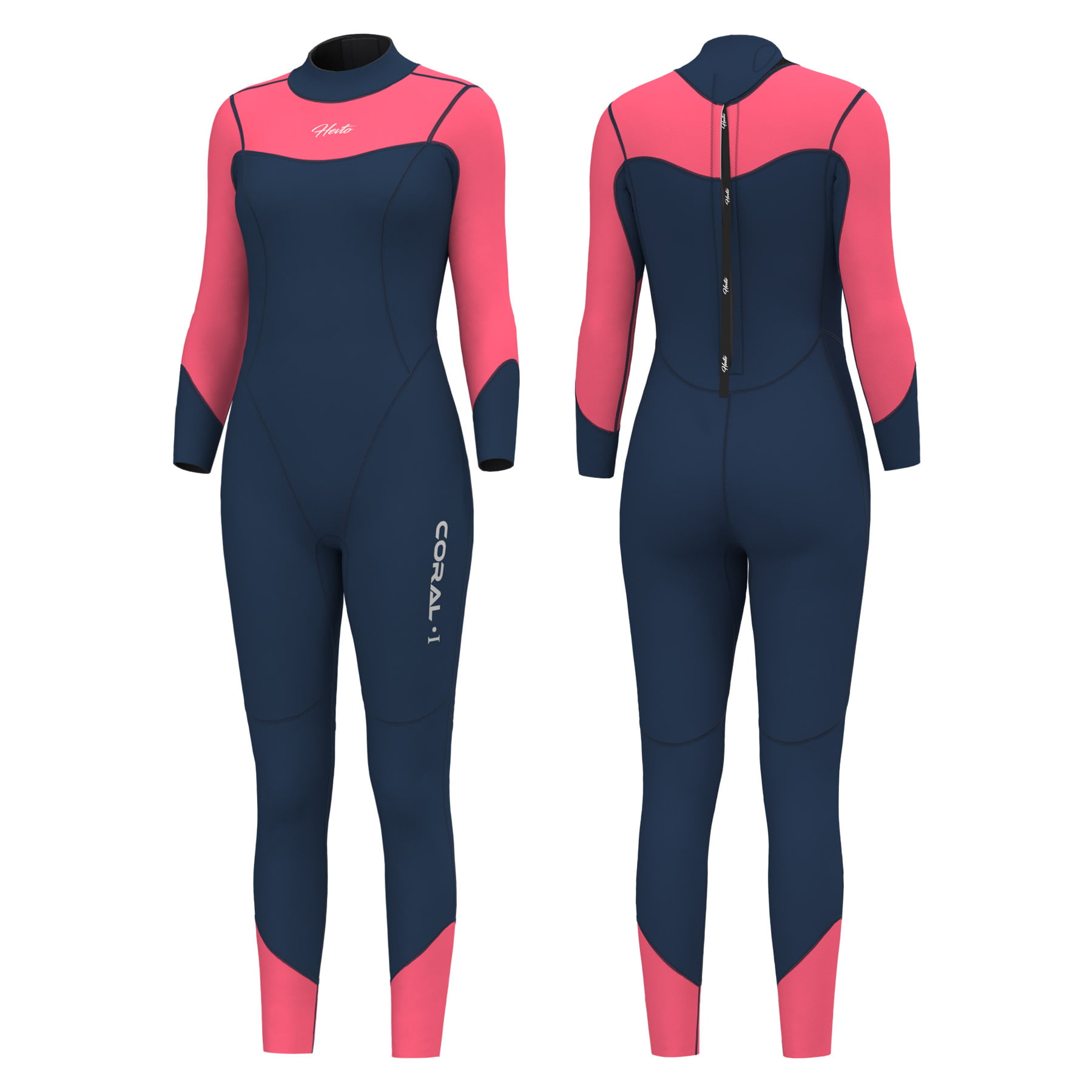 Hevto Shorty Wetsuits X Men and Women 3mm Neoprene Scuba Diving Suits Surfing Swimming Short Sleeve Back Zip 