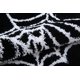 thumbnail image 3 of Alfombra de baño suave y divertida con decoración de Halloween para niños, antideslizante, absorbente, lavable a máquina, decoración de dormitorio para niños, alfombra para puerta de baño (negro), 3 of 4