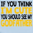 thumbnail image 2 of CafePress - You Should See My Godfather Body Suit - Long Sleeve Cotton Baby Bodysuit, 2 of 4