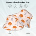 thumbnail image 2 of Cauagu Mushrooms for Unisex Bucket Hat,Outdoor Summer Beach Fishing Sun Hat Hot Summer Reflective Bucket Hat Fun Outdoor Vacation Hat for Men and Women, 2 of 6