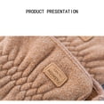 thumbnail image 4 of 1 Paire de Gants Chauds pour Homme, Automne Froid, Mode, Écran Tactile, pour Randonnée en Plein Air, Noir, 4 of 9