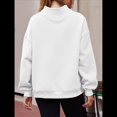 thumbnail image 4 of Sudaderas de Gran Tamaño para Mujer, Jersey de Cuello Alto, Sudaderas con Capucha de Larga, Tops, Conjuntos de Moda de Otoño, Ropa. L, 4 of 8