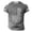 Grey, variant on Tshirts Shirts for Men Usa 250Th Anniversary Short Sleeve Graphic Tees American Flag Print Round Neck Stretchy Shirts for Men Army Green L