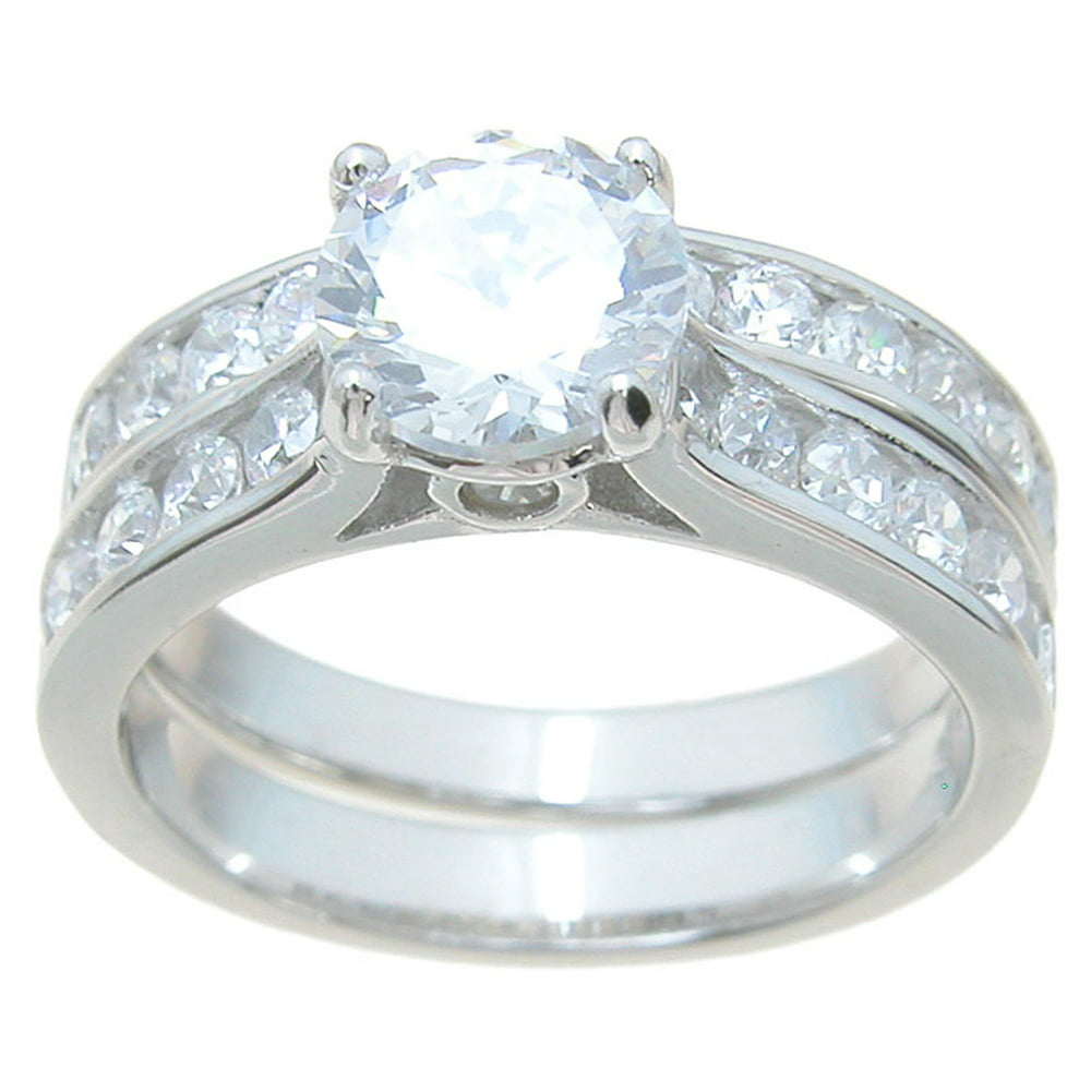 Iceposh 925 Sterling Silver Promise Rings for Her