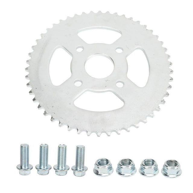Piñón trasero de cadena 420 de 40 mm y 50 dientes Reemplazo de metal para minimoto Coleman Bt200x Ct200u