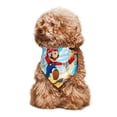 thumbnail image 3 of Lsque Mario Printing Dog Bandana ,Cat Scarf Adjustable Bib Handkerchief Accessories for Dogs Cats,Pet scarf,Pet fashion, 3 of 8