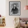 thumbnail image 3 of Historic Framed Print, [Unidentified man, possibly Asher Brown Durand, half-length portrait, slightly to the left, head three-quarters to the right, with beard] - 2, 17-7/8" x 21-7/8", 3 of 9