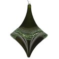 thumbnail image 1 of Vickerman MT194064D 8 in. Moss Green Candy Glitter Drop Ornament, 1 of 3