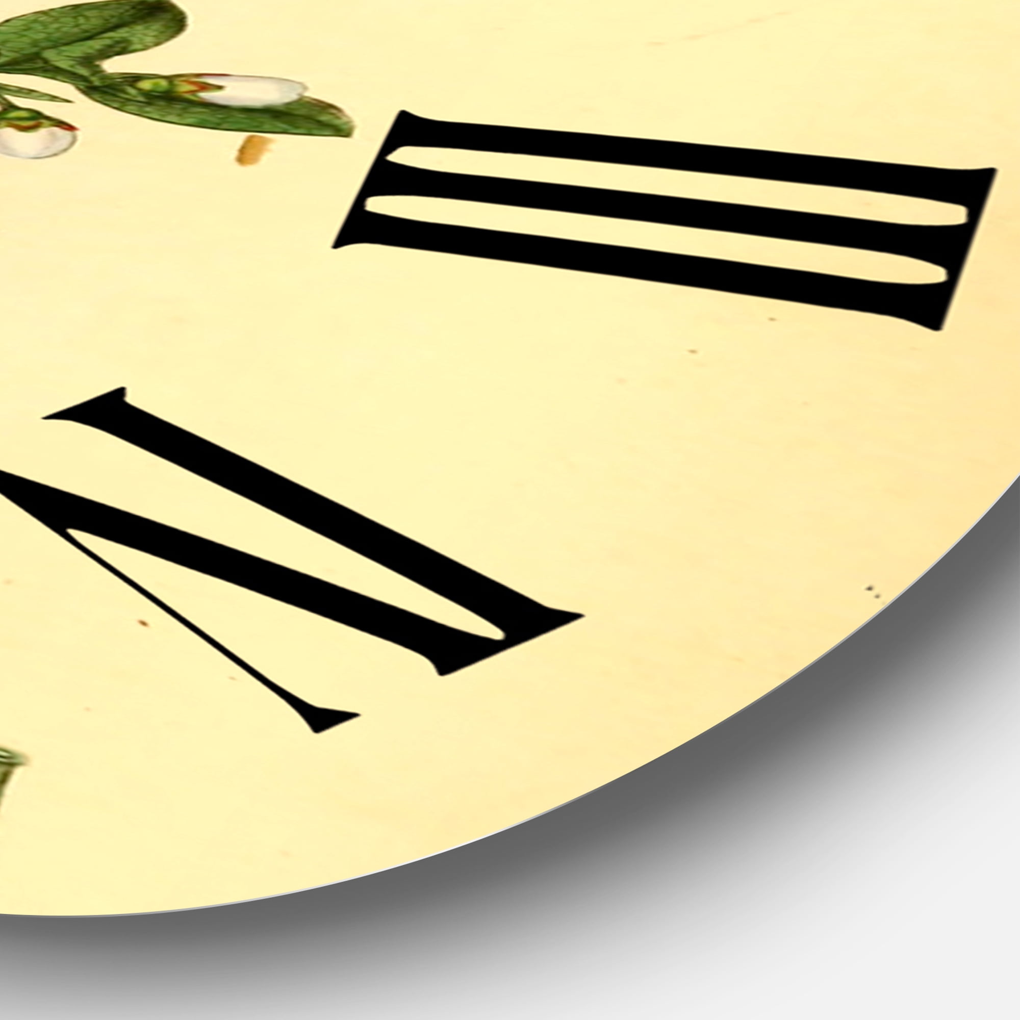 Designart 1 in Quartz Traditional Wall Clock