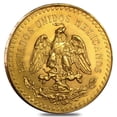 thumbnail image 2 of 1923 Mexico 50 Pesos Gold Coin AU/BU, 2 of 3