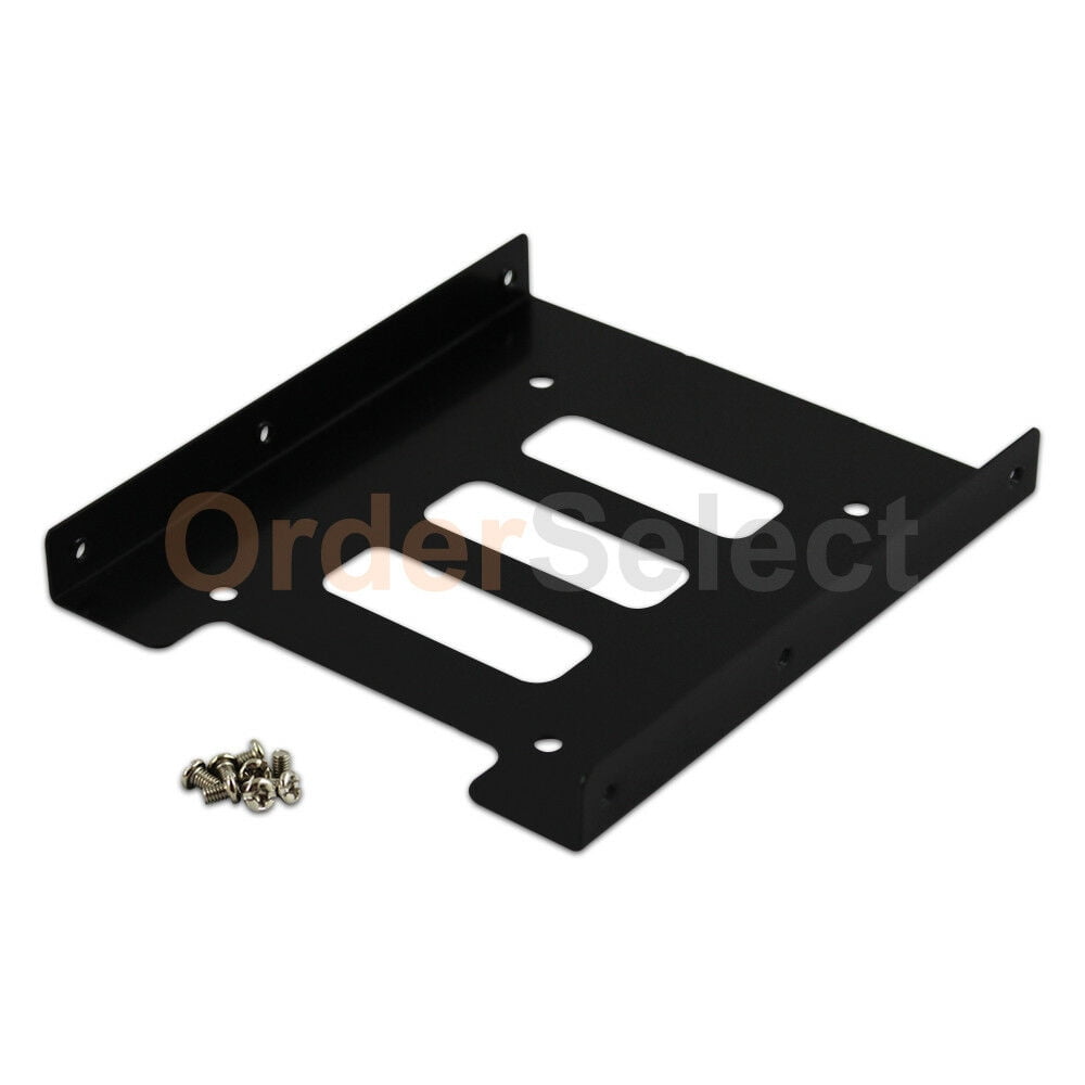 2.5In SSD HDD to 3.5In Metal Mounting Adapter Hard Drive Enclosure Bracket Dock