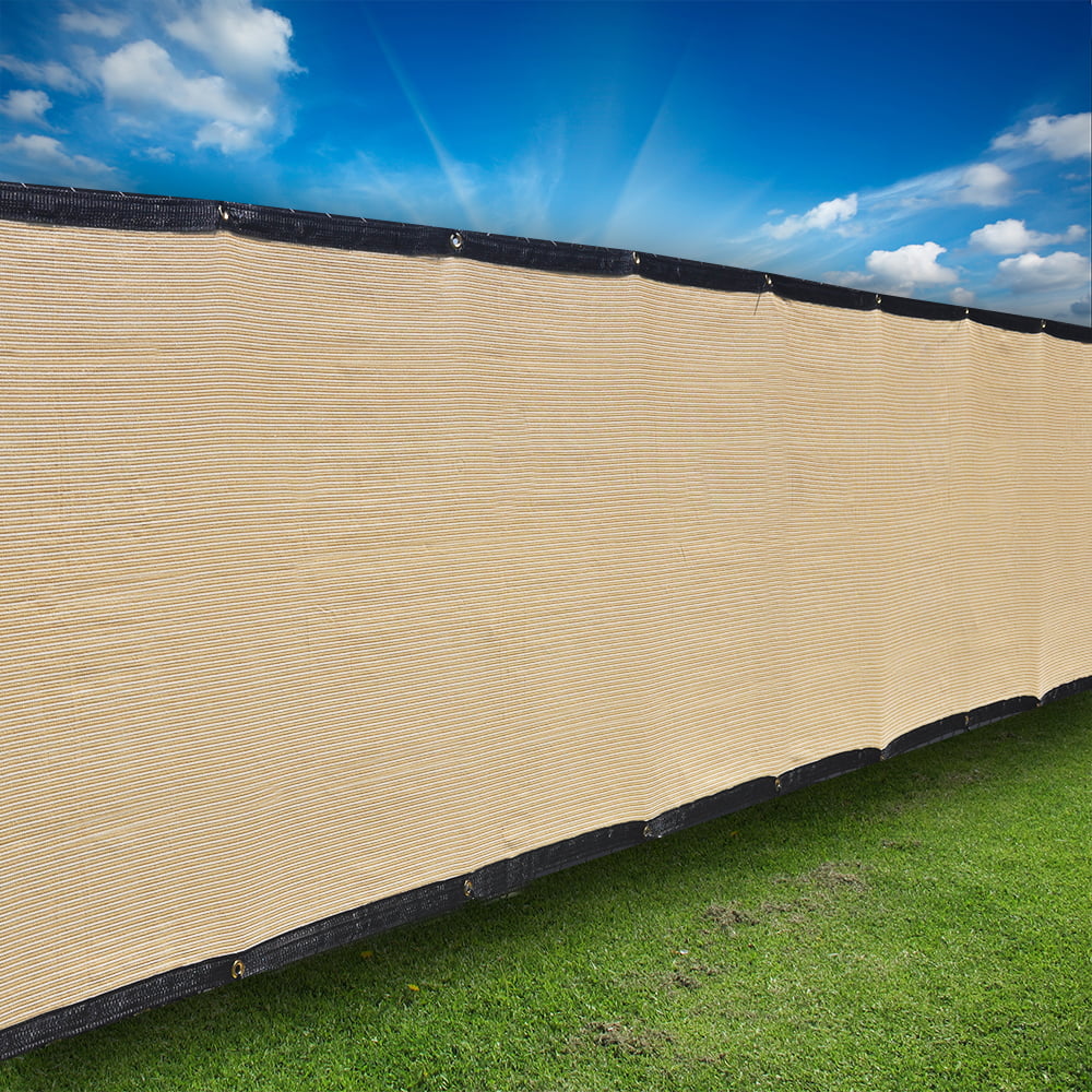 Details about   Custom 3 Feet Tall Beige White Privacy Fence Deck Screen Home Balcony Yard Cover 