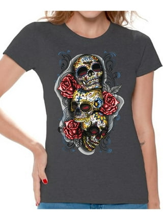 Day of the dead leggings walmart top