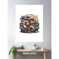 thumbnail image 2 of Hippy Poster Wall Art, Modern Wall Decor, 8x12 UNFRAMED, 2 of 3