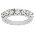 thumbnail image 1 of 14k Gold Diamond Scalloped U Prong Setting Wedding Ring Band SZ 8.5, 1 of 3