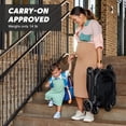 thumbnail image 2 of Baby Jogger City Tour 2 Eco Collection Stroller, Lightweight, Easy-Fold, Adjustable Calf Support - Eco Black, 2 of 5