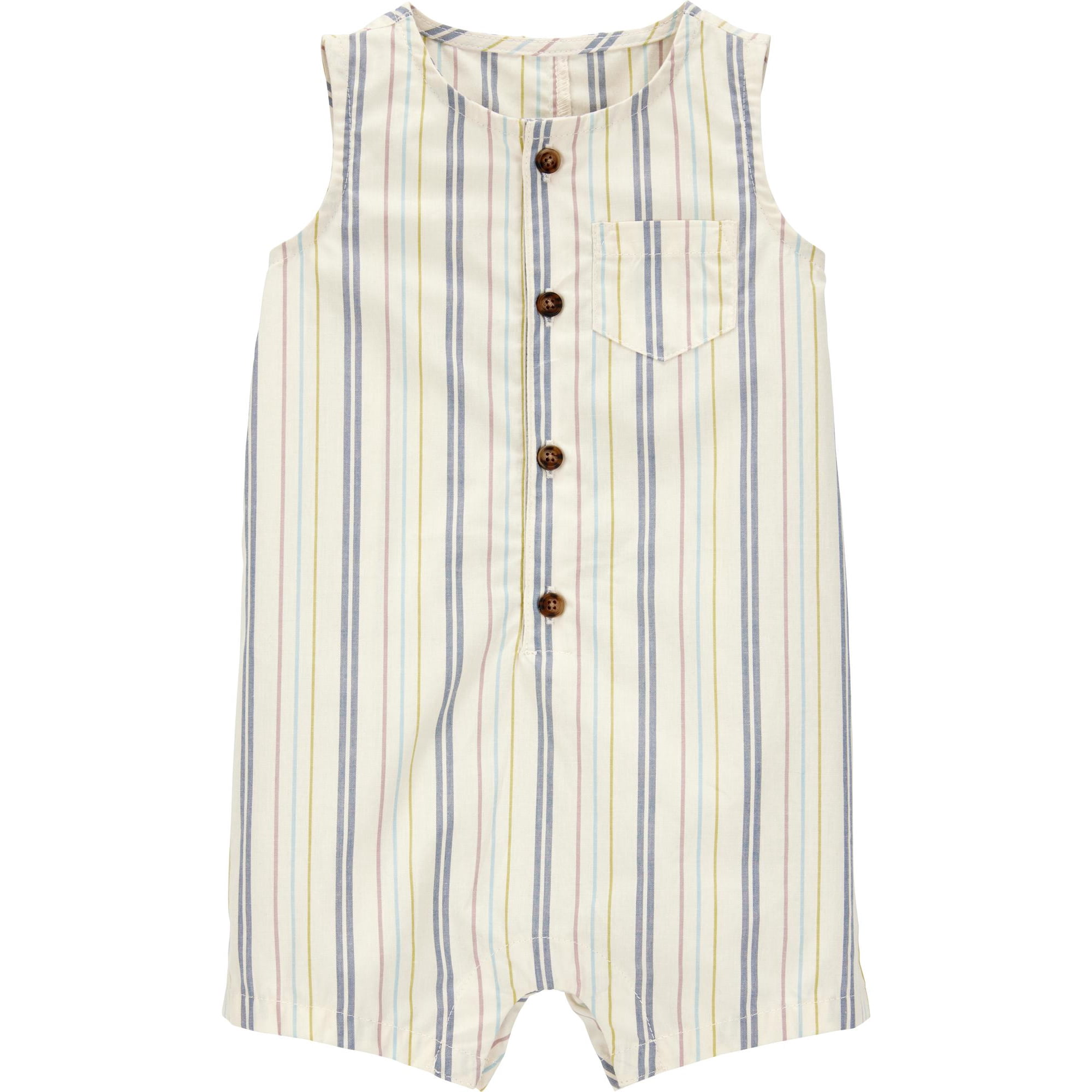Carter's Child of Mine Baby Boy Romper, Sizes 0/3-24 Months