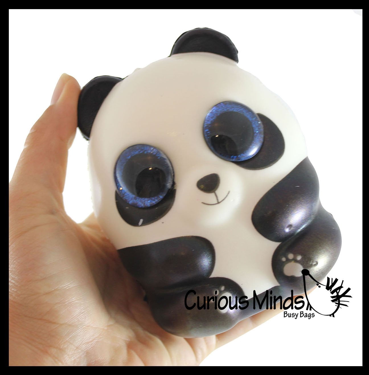 1 PANDA Large Animal Slow Rise Squishies Slow Rise Foam Scented Sensory, Stress, Fidget Toy