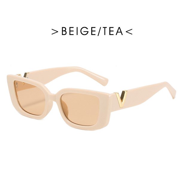 Gafas De Sol rectangulares Retro para mujer, gafas De Sol De montura pequeña Retro, diseñador De marca, novedad De 2023