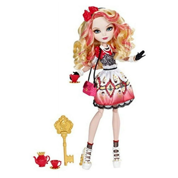 ever after high hat-tastic apple white doll