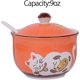 thumbnail image 2 of Azucarero de cerámica con forma de gato de la suerte japonés, recipiente para guardar sal, tapa y cuchara, 2 of 8