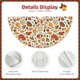 thumbnail image 3 of Sikiie Thanksgiving Food Nativity Christmas Tree Skirt, Jesus Christian Winter Holiday Tree Mat Decoration(30-48IN)30", 3 of 6