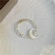thumbnail image 3 of Anillo abierto Zulema Ajustable Elegante de moda para mujeres, 3 of 7