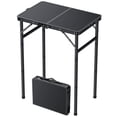 thumbnail image 1 of Mesa de camping JiGiU plegable de aluminio, 60 x 40 cm, 3 alturas, 1 of 8