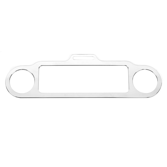 Soporte de cubierta decorativa para medidor de ajuste de instrumentos de motocicleta, apto para Trike 1986-UpSilver Jadeshay A