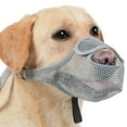 thumbnail image 1 of Museau pour Chien en Maille Brevetée Gris JP, Taille g - Protège-Dents Doux pour Grands, Moyens et Petits Chiens, Empêche de Mordre, Mâcher, Manger, Ouverture Frontale Permettant de Boire et de Haleter, 1 of 8