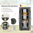 thumbnail image 4 of Costway Folding Pop-Up Cupboard Compact Camping Storage Cabinet w/ Bag Large Size, 4 of 10