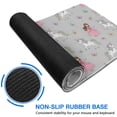 thumbnail image 6 of Long Mouse Pads for Desk,Princess Unicorn Butterfly Pattern Desk Mats on Top Of Desks, Desk Mouse Pad Extra Large with 3mm Non-Slip Base and Stitched Edge for Gaming,Office,Work,Home 31.5"x11.8", 6 of 6