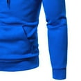 thumbnail image 4 of Vedolay Sweatshirt for Men Blouses Long Sleeve Fall Crew Neck Sweatshirt Blue,L, 4 of 5