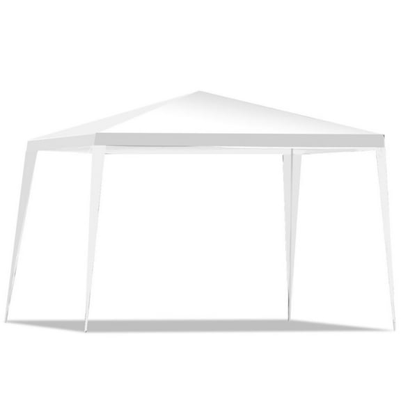 Spaco 10 x 10 Feet Outdoor Wedding Canopy Tent for Backyard, Party Tent for Outside Party Waterproof Canopy Wedding Tent BBQ Shelter