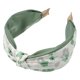 thumbnail image 1 of Diademas con nudo floral, antideslizantes, accesorios para el cabello de 2,36 pulgadas de ancho, diademas verdes para mujer, 1 of 8