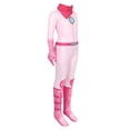 thumbnail image 2 of Satmonnus Super Bros Princess Halloween Cosplay Costume,  Video Game Role-Play Princess Cosplay Jumpsuit Fancy Dress up Costume Party Playsuit for Adults, 2 of 5