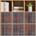 thumbnail image 4 of Collapsible Oxford Fabric Storage Cubes with Handles, Large Mid Foldable Oxford Cloth Bins Set of 2/6, Closet Organizers for Shelves Clothes Home Kitchen Toy - Plaid, 4 of 7