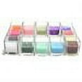 thumbnail image 2 of Zest Candle CVZ-046 Lavender Square Glass Votive Candles -12pc-Box, 2 of 4
