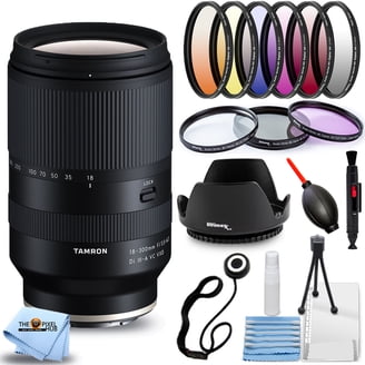 Tamron 18-400mm f/3.5-6.3 Lens for Nikon, 64GB SD Card, Backpack