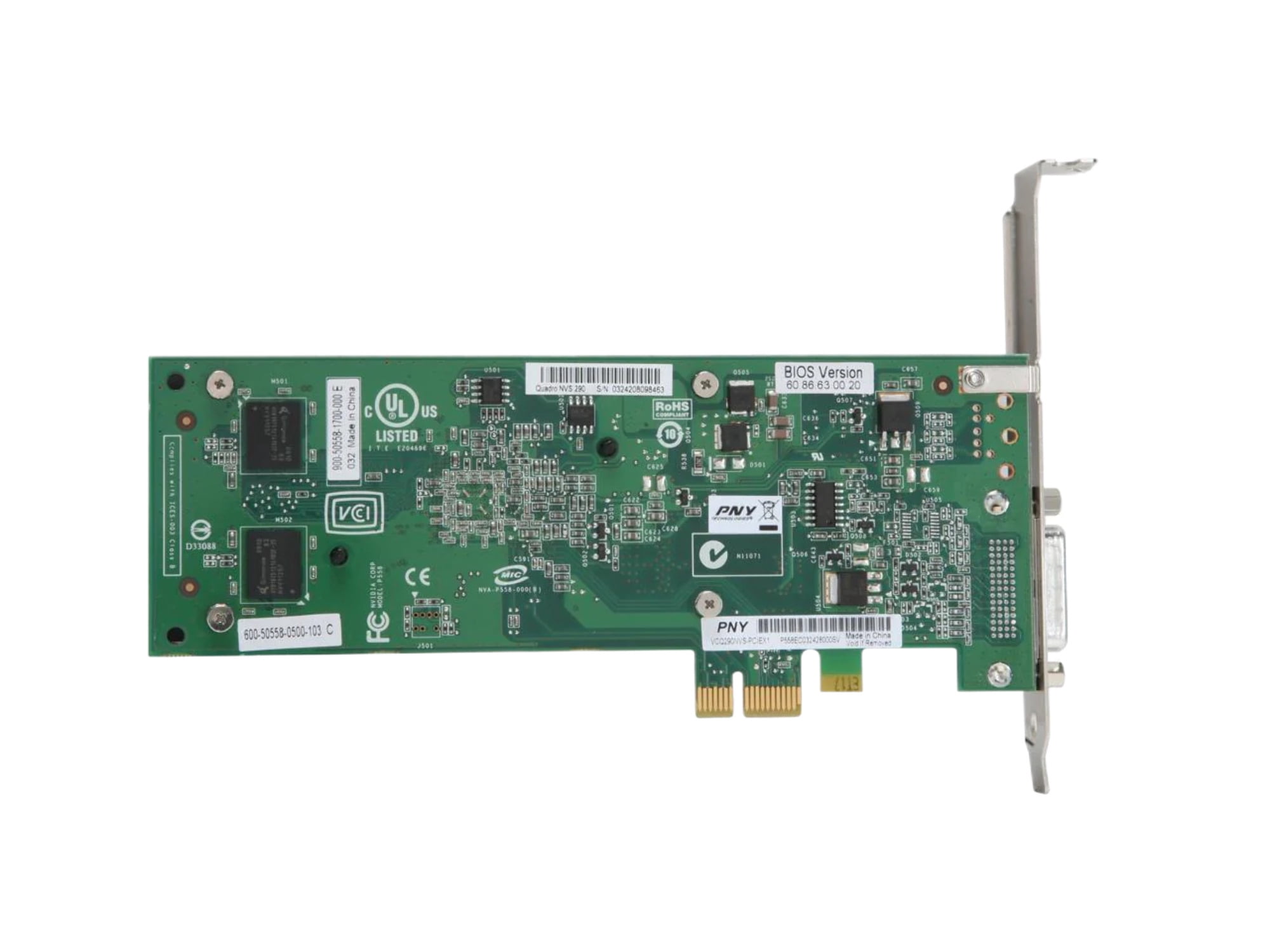 PNY Quadro NVS 290 Graphics Card