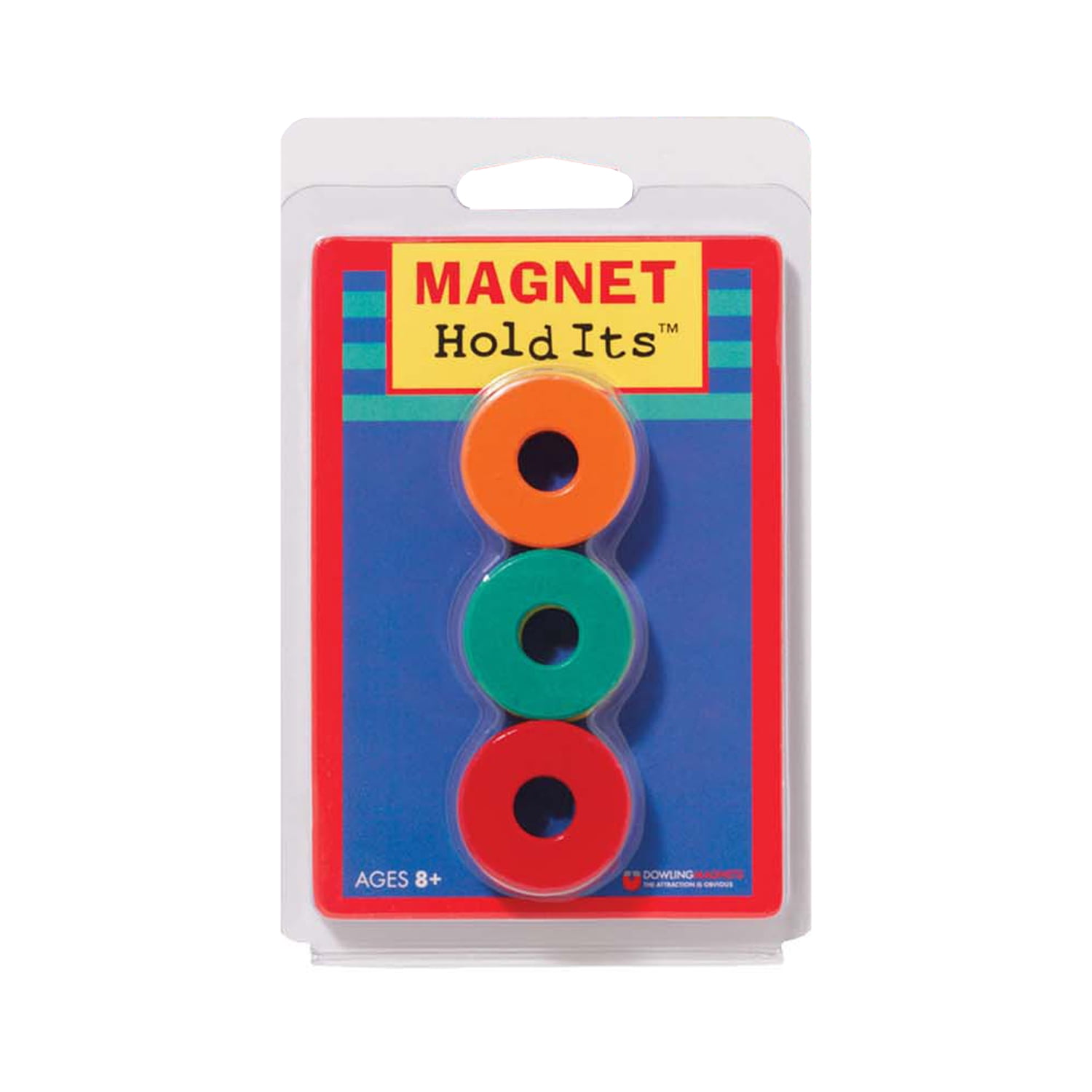 Dowling Magnets Ceramic Ring Magnets, 6 Per Pack, 6 Packs