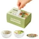 thumbnail image 2 of 100 fundas de plástico reutilizables para recipientes de alimentos, elásticas, translúcidas, para cocina y picnic., 2 of 7