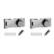 thumbnail image 1 of 2X Cerraduras con ContraseñA para Armario DoméStico, Cerradura de CombinacióN para Puerta de Armario, de Puerta para Armario, Cerradura de Privacidad (Plata), 1 of 2