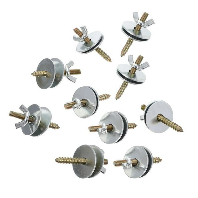GROWTH TANK 10 Pieces Bird Cage Perch Screws and Nuts for Building Wood Birds Perch Rack