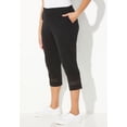 thumbnail image 3 of Catherines Women's Plus Size Suprema Crochet Trim Capri, 3 of 5