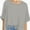 Grey, variant on Oversized Tshirts for Women Summer Short Sleeve Casual Basic Tee Tops Loose Fit Shirts