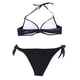 thumbnail image 4 of Gibobby Conjunto de Bañador Sexy Set Brazil Set Beach Up Patchwork Bikini Swimwears Tankinis Set(Negro,XL), 4 of 5