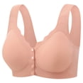 thumbnail image 2 of TAGOLD Womens Summer Plus Size Brs,Push Up Casual Bra for Womens,Women's Ladies Plus Size Seamless Ice Silk Without Rims Gathered Breathable Adjustable Underwear Bra, 2 of 4