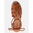 thumbnail image 4 of No Boundaries Lace Up Fisherman Sandals, Women's, 4 of 6
