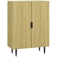 thumbnail image 1 of HOMCOM Armoire de Rangement pour Chaussures d'Entrée à 5 Niveaux avec Tablettes Ajustables, 1 of 10
